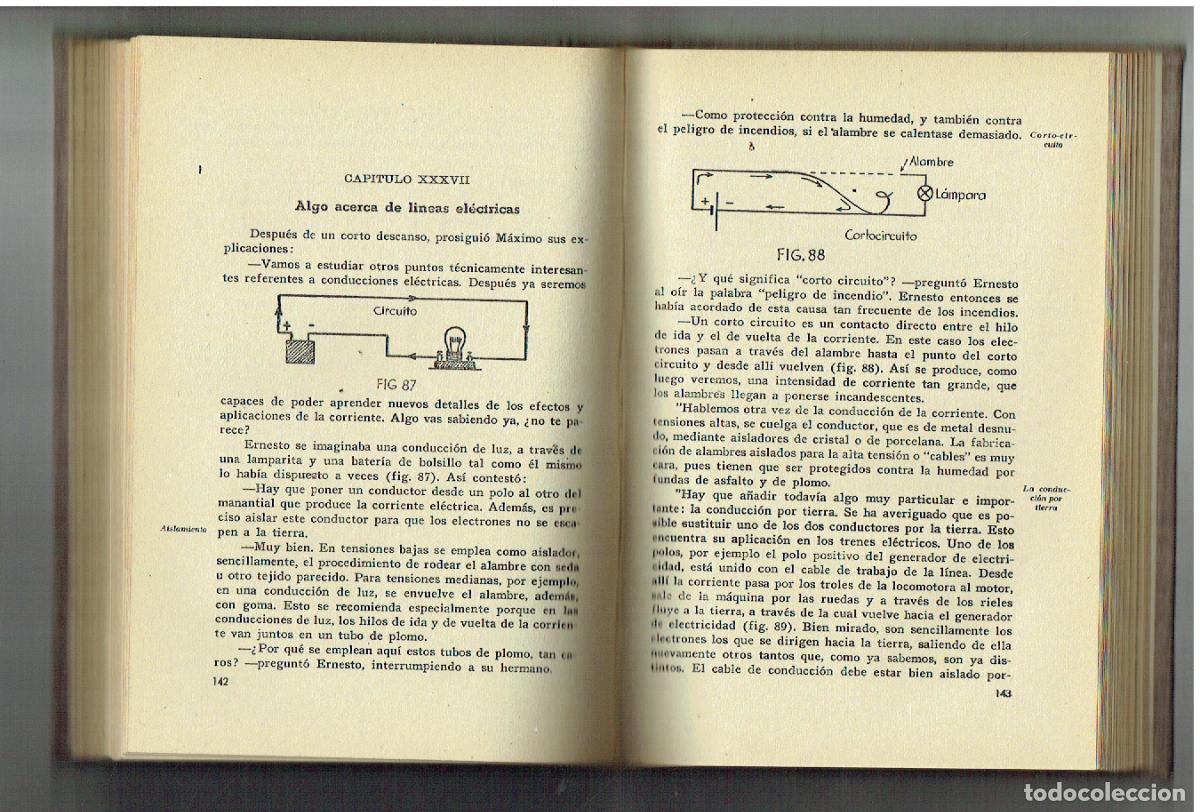 Libros de segunda mano de ciencias: F&Iacute;SICA SIN CALCULOS. E. BRAUNWEILER. EDICIONES ARS, 1943.(Z/33) - Foto 3