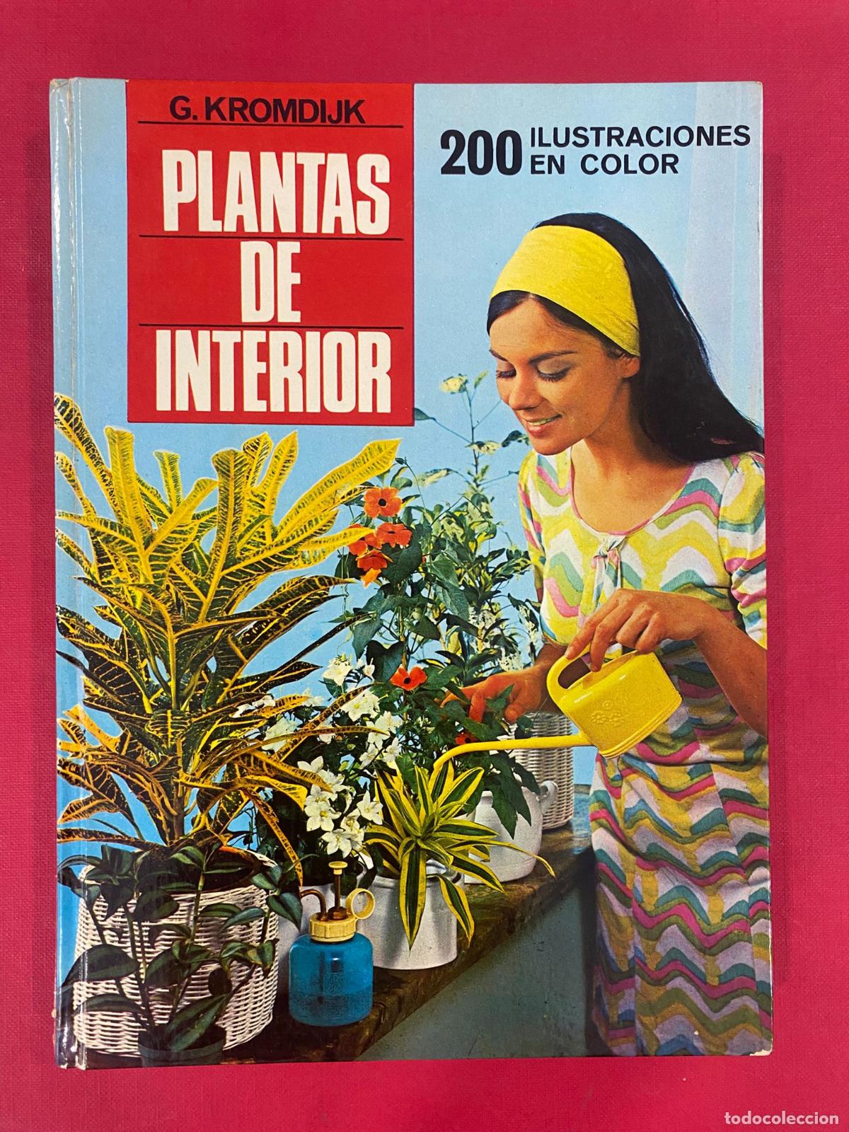 Libros de segunda mano: Plantas de interior. G. Kromdijk. Tapa dura 200 ilustraciones