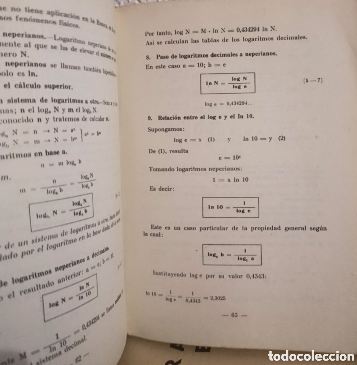 Libros de segunda mano de ciencias: Libro Matem&aacute;ticas Modernas - 6&ordm; Curso - Editorial Bru&ntilde;o (1966) - Sin portadas - Foto 4