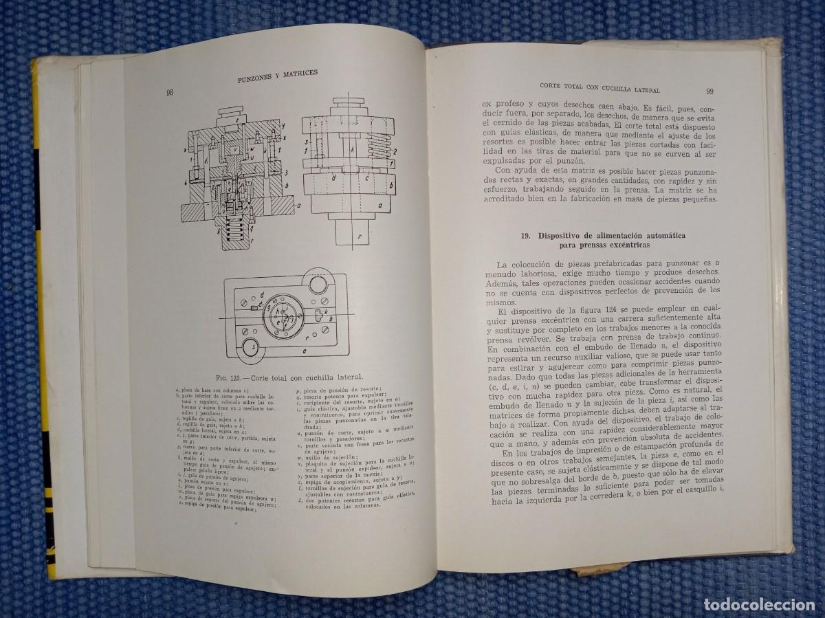 Libros de segunda mano de ciencias: Dise&ntilde;o y construcci&oacute;n de punzones y matrices - Foto 2