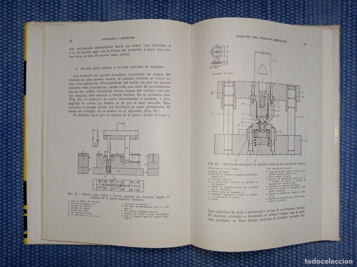 Libros de segunda mano de ciencias: Dise&ntilde;o y construcci&oacute;n de punzones y matrices - Foto 3
