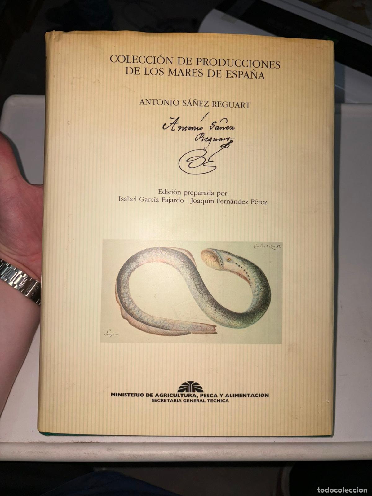 Libros de segunda mano: Coleccion de producciones de los mares de Espa&ntilde;a - Antonio Sa&ntilde;ez