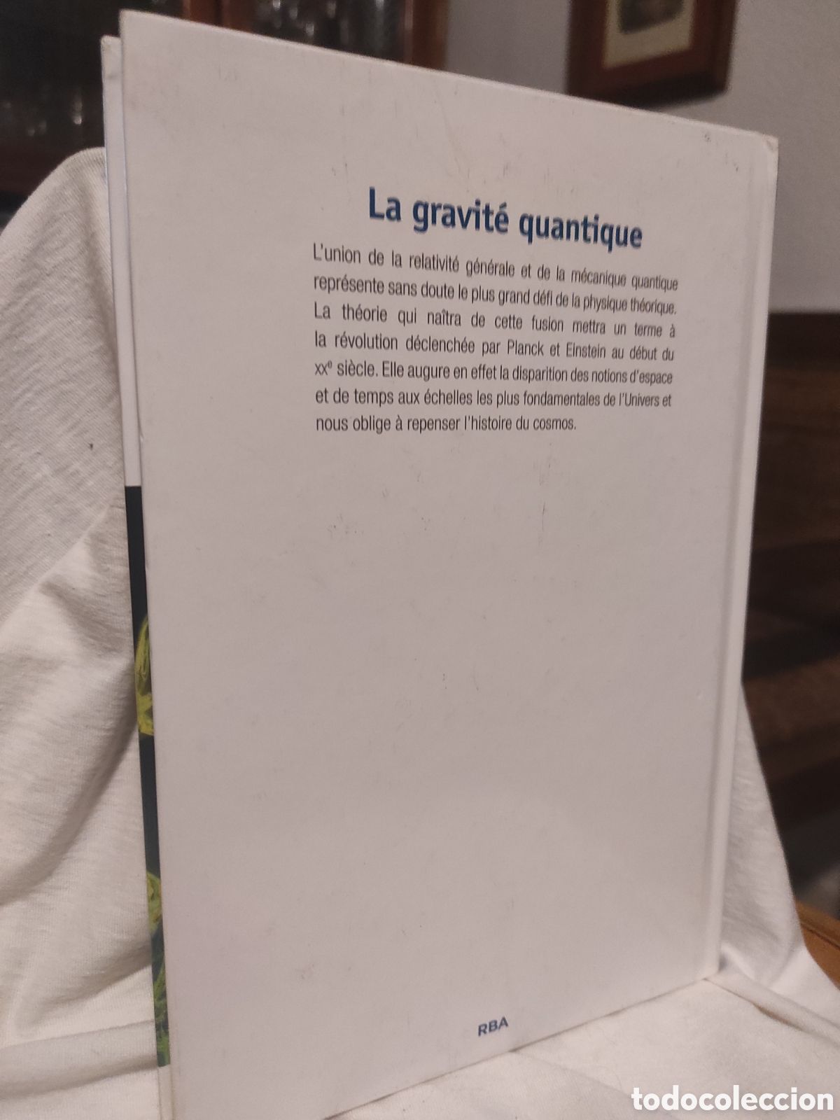 Libros de segunda mano de ciencias: Voyage dans le cosmos : La Gravit&eacute; quantique. La disparition de lespace et du temps - Foto 2
