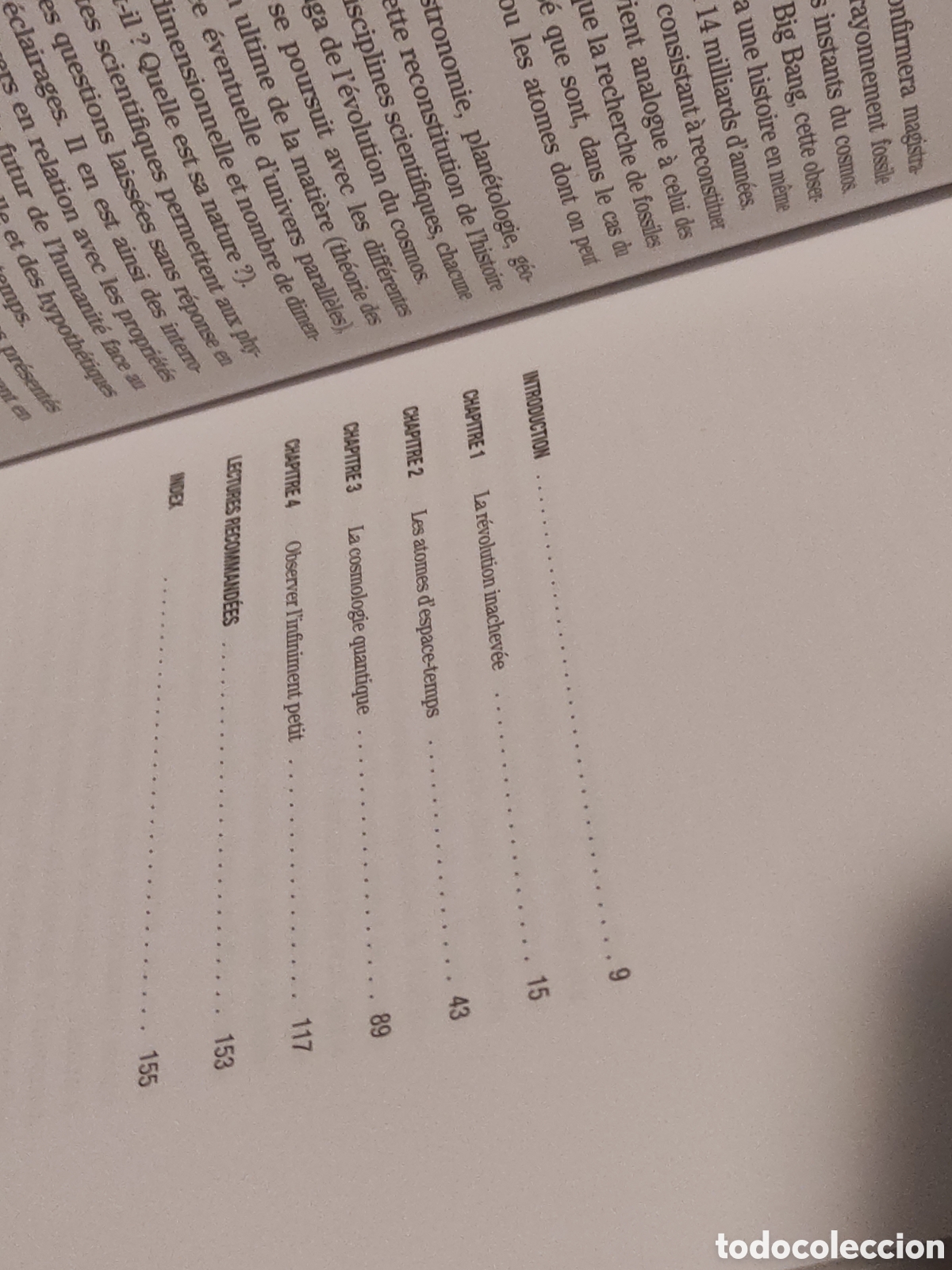 Libros de segunda mano de ciencias: Voyage dans le cosmos : La Gravit&eacute; quantique. La disparition de lespace et du temps - Foto 4