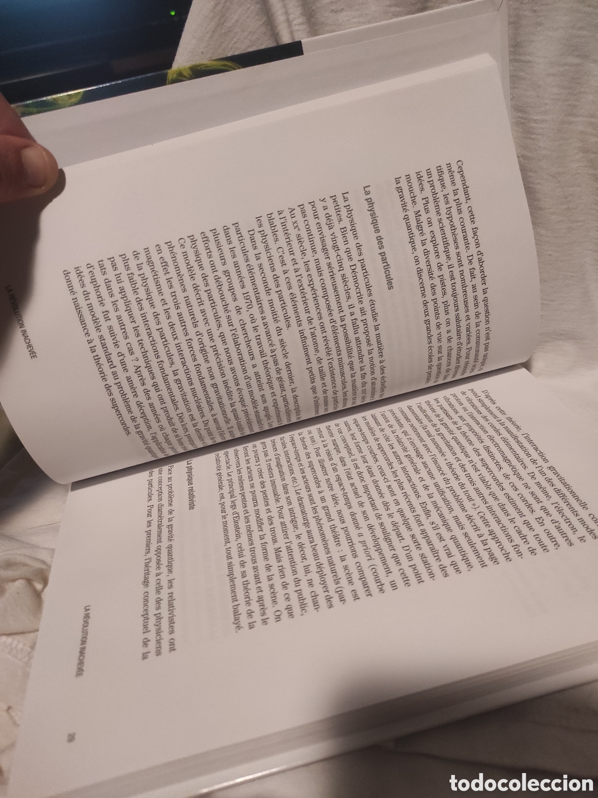 Libros de segunda mano de ciencias: Voyage dans le cosmos : La Gravit&eacute; quantique. La disparition de lespace et du temps - Foto 6