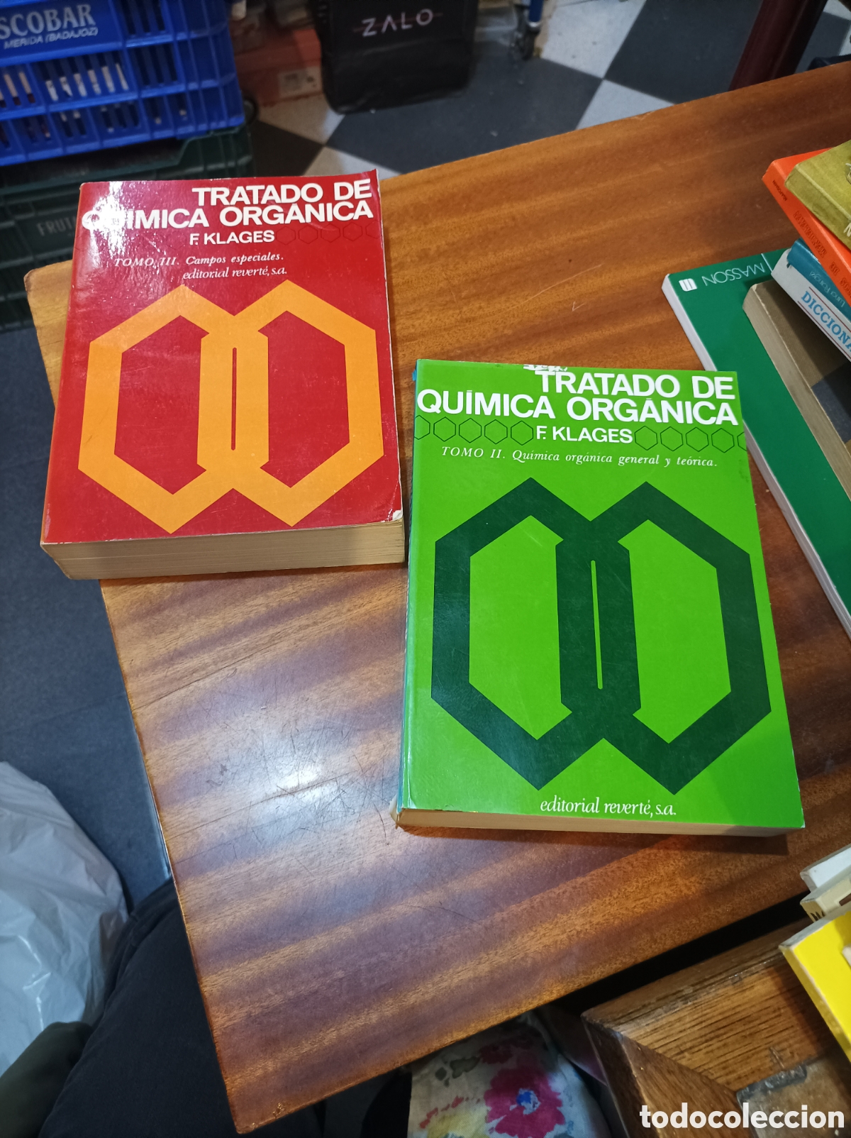 Libros de segunda mano de Ciencias: TRATADO DE QU&Iacute;MICA ORG&Aacute;NICA.TOMOS II ,III.F.KLAGES.EDITORIAL REVERT&Eacute; 1968