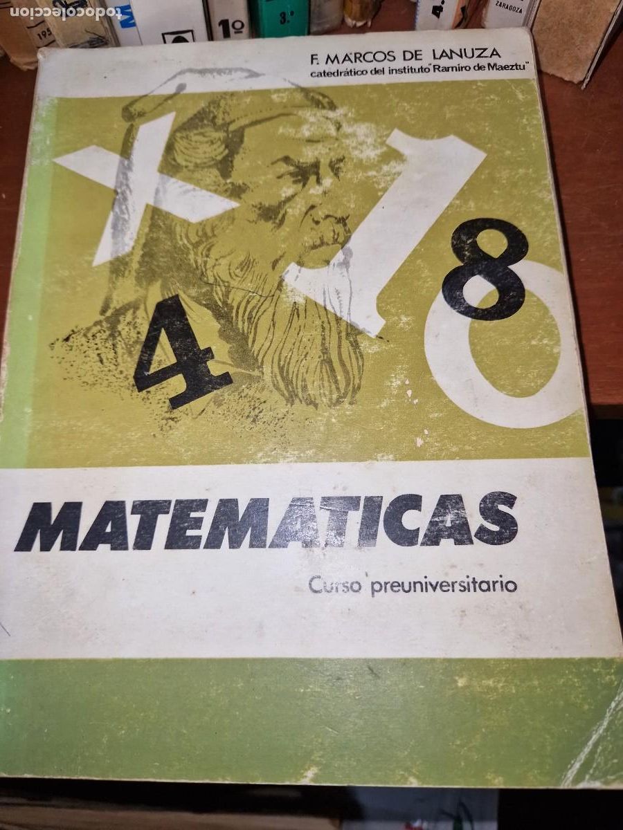 Libros de segunda mano de ciencias: MATEMATICAS PREUNIVERSITARIO - MARCOS DE LANUZA - Foto 1
