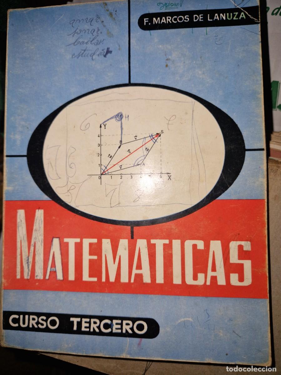 Libros de segunda mano de Ciencias: MATEMATICAS CURSO TERCERO , MARCOS LANUZA