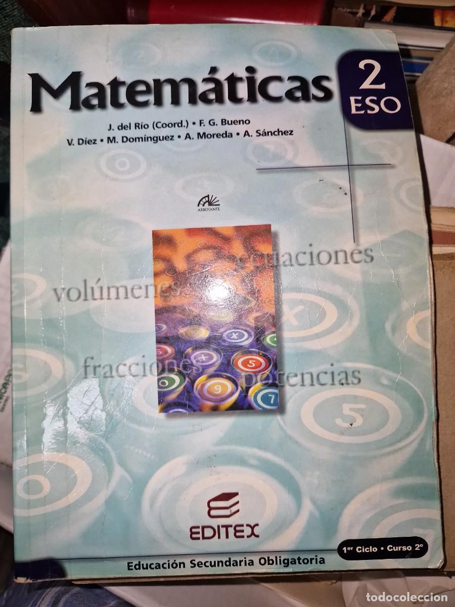 Libros de segunda mano de ciencias: MATEMATICAS 2 ESO , EDITEX - Foto 1