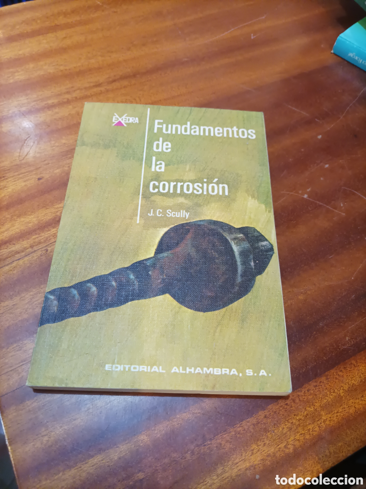 Libros de segunda mano de ciencias: FUNDAMENTOS DE LA CORROSI&Oacute;N .J.C.SCULLY. EXEDRA. - Foto 1