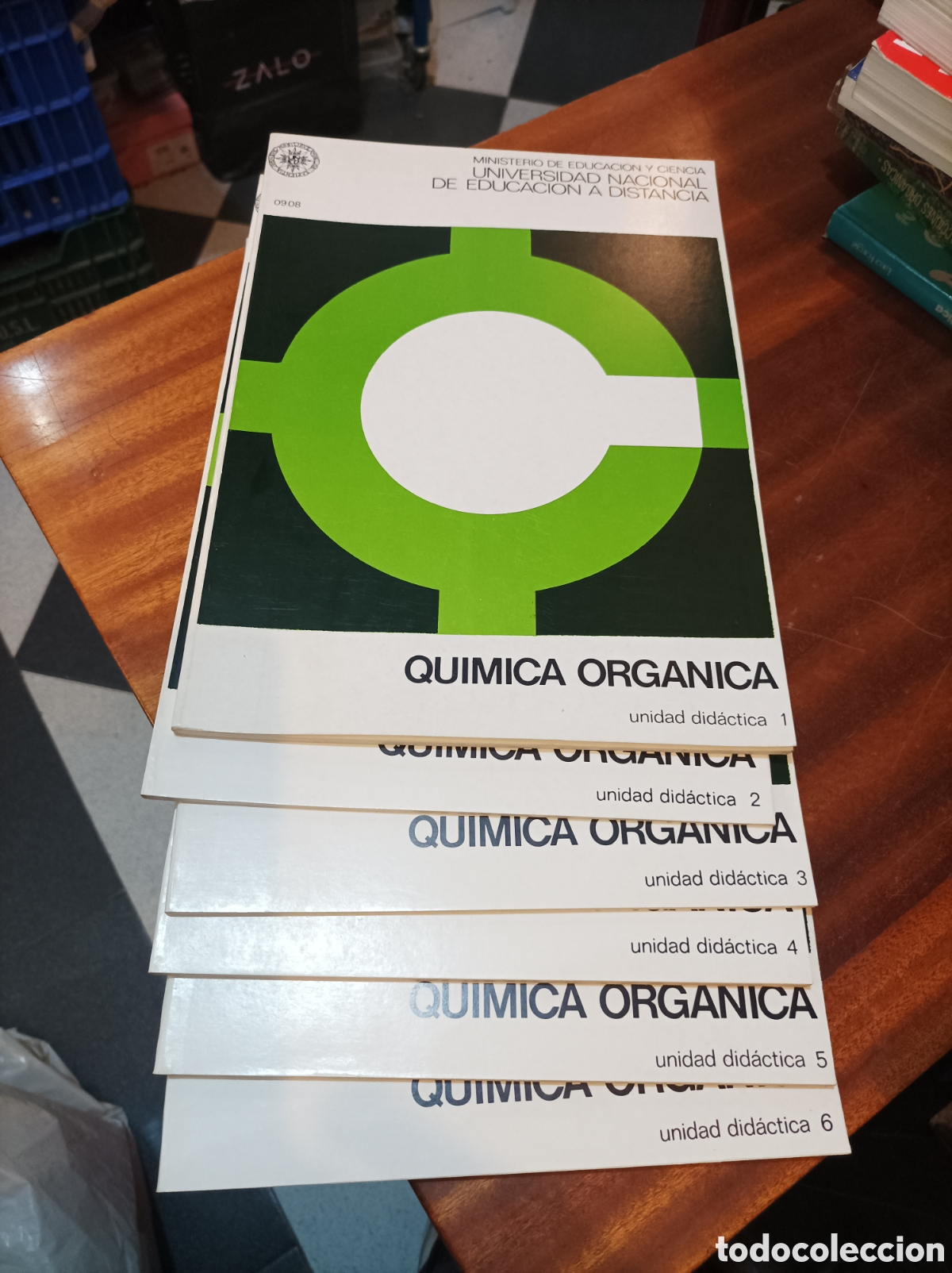 Libros de segunda mano de Ciencias: QU&Iacute;MICA ORG&Aacute;NICA UNIDADES DID&Aacute;CTICAS:1,2,3,4,56.UNED.