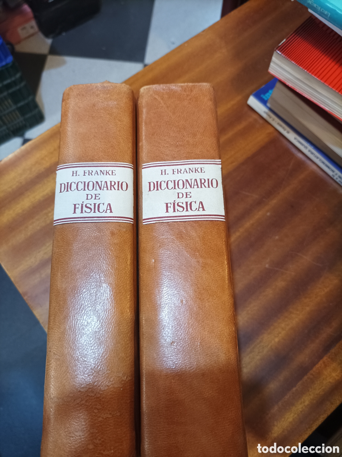 Libros de segunda mano de Ciencias: DICCIONARIO DE F&Iacute;SICA.H.FRANKE.EDITORIAL LABOR 2TOMOS 1967