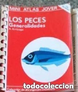 Libros de segunda mano: MINI ATLAS JOVER -- LOS PECES GENERALIDADES -A&Ntilde;O 1982