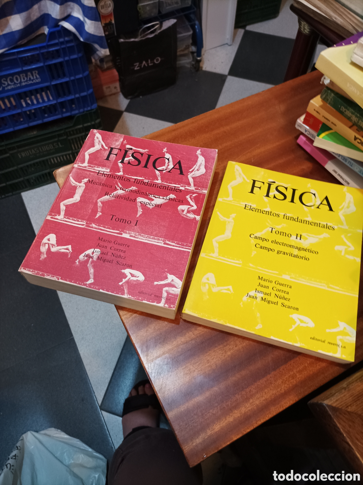 Libros de segunda mano de ciencias: FISICA ELEMENTOS FUNDAMENTALES TOMOS I ,II. - Foto 1