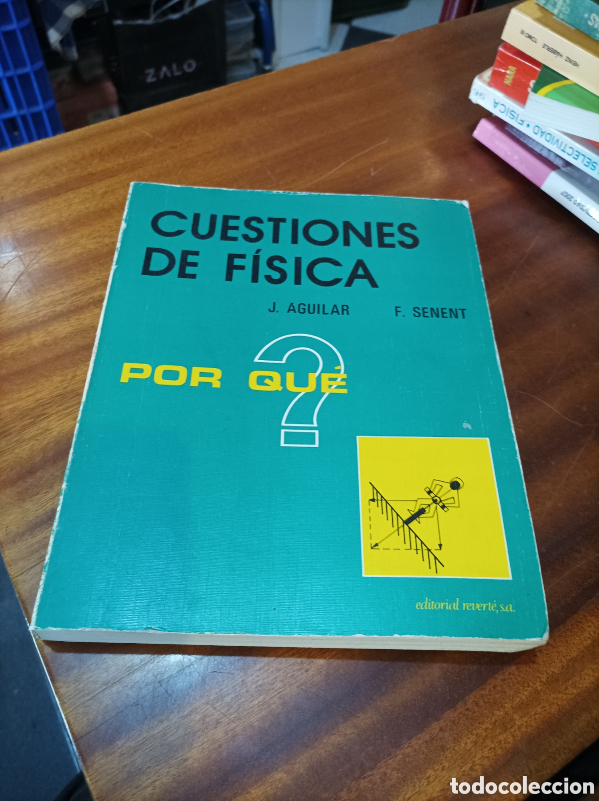Libros de segunda mano de Ciencias: CUESTIONES DE F&Iacute;SICA.POR QU&Eacute;?.J.AGUILAR/F SENET.. EDITORIAL REVERTE 1980