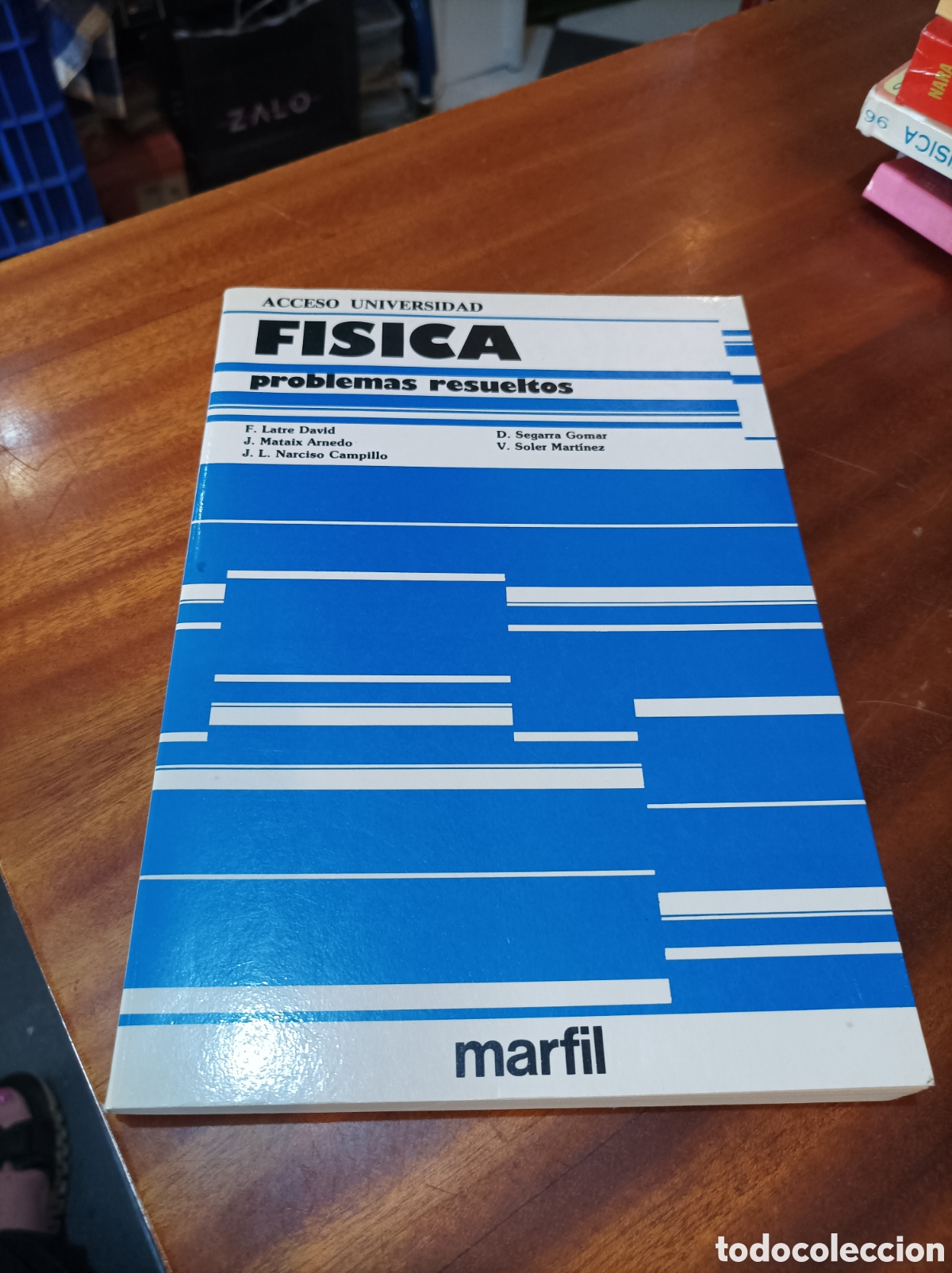 Libros de segunda mano de Ciencias: FISICA ACCESO A LA UNIVERSIDAD.PROBLEMAS RESUELTOS.EDITORIAL MARFIL 1987