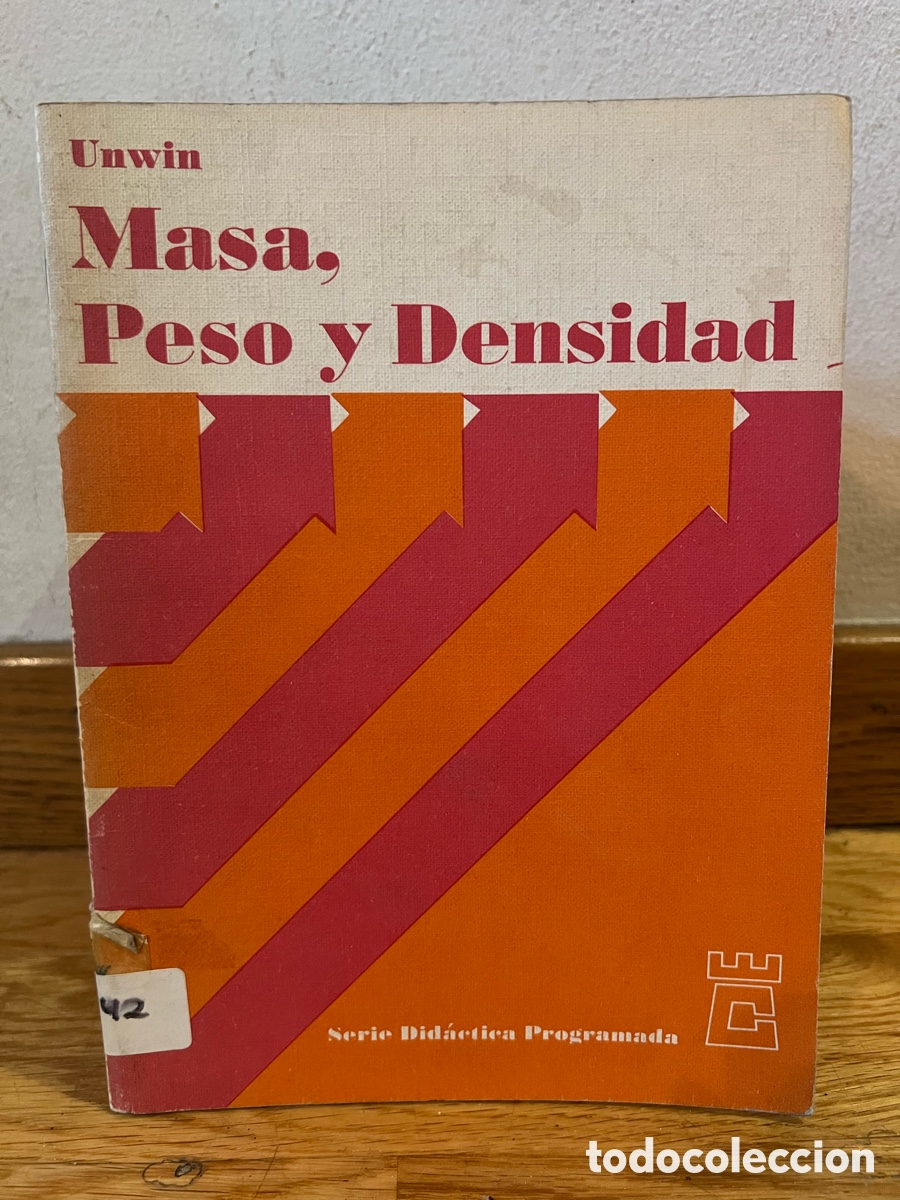 Libros de segunda mano de Ciencias: Unwin Masa, Peso y Densidad