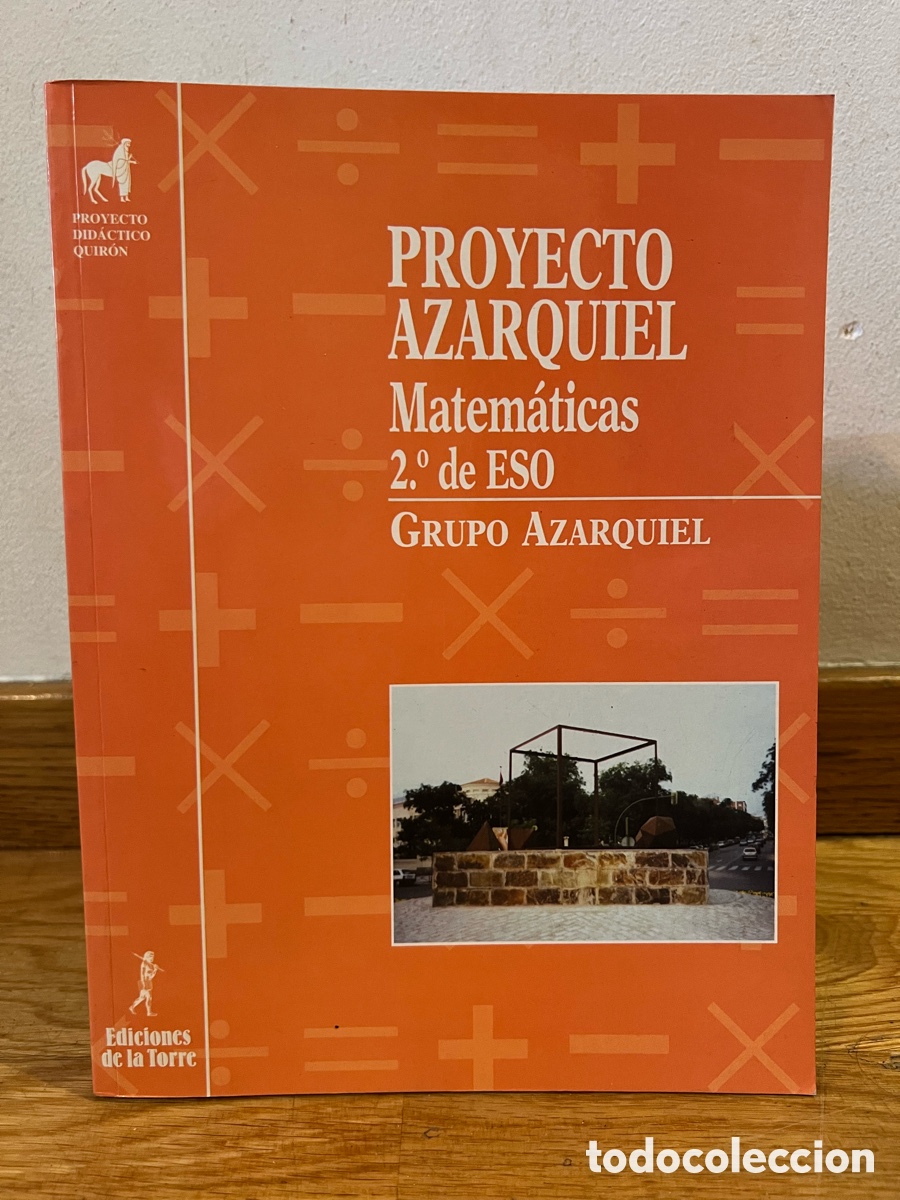 Libros de segunda mano de Ciencias: PROYECTO AZARQUIEL Matem&aacute;ticas 2&deg; de ESO GRUPO AZARQUIEL