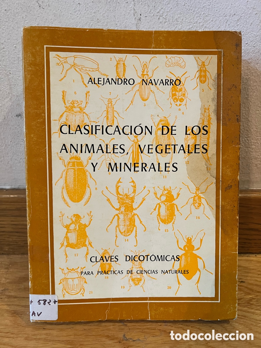 Libros de segunda mano de Ciencias: ALEJANDRO NAVARRO CLASIFICACI&Oacute;N DE LOS ANIMALES, VEGETALES Y MINERALES