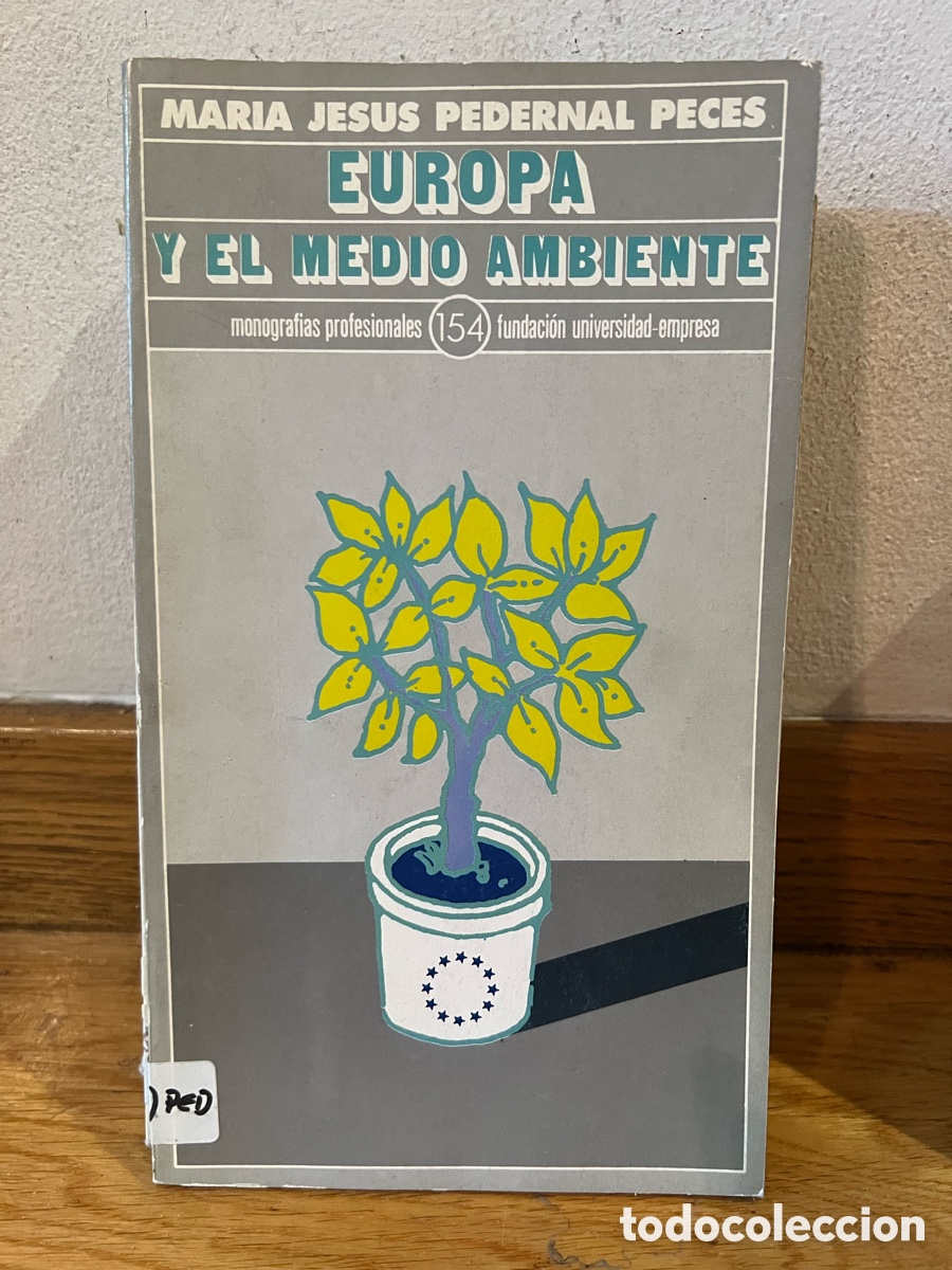 Libros de segunda mano: MARIA JESUS PEDERNAL PECES EUROPA Y EL MEDIO AMBIENTE