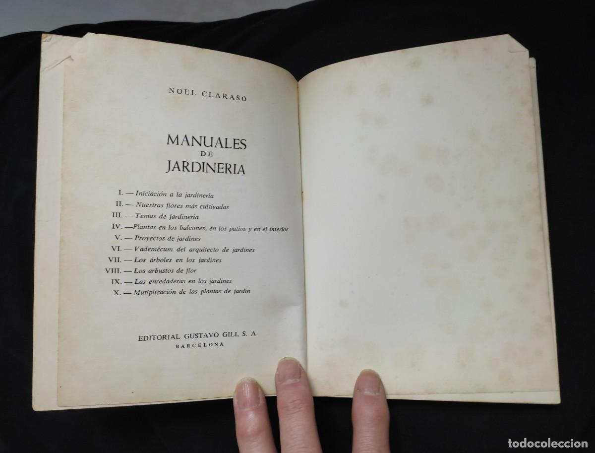 Libros de segunda mano: libro Proyectos de Jardines - Noel Claraso - 1973 - Foto 5