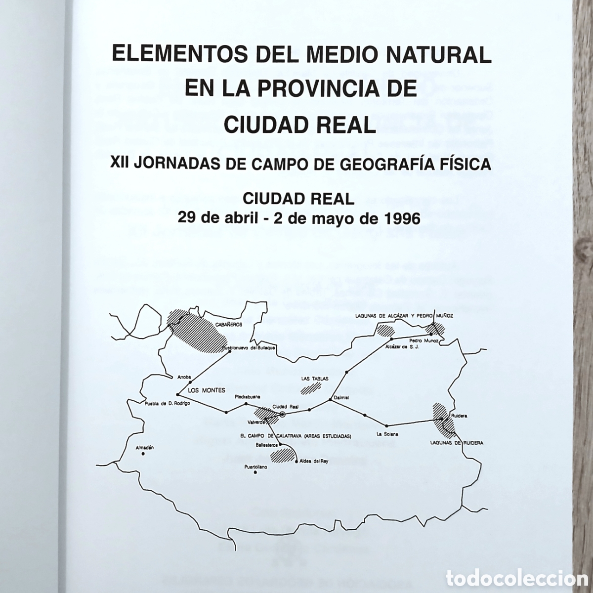 Libros de segunda mano: Elementos del medio natural en la provincia de Ciudad Real - Foto 2