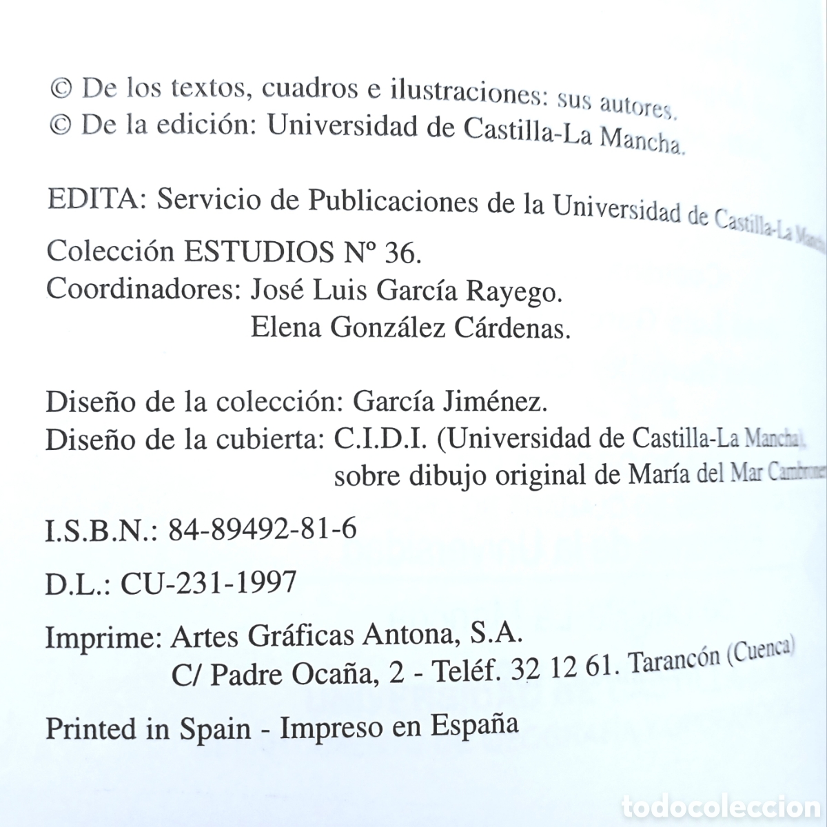 Libros de segunda mano: Elementos del medio natural en la provincia de Ciudad Real - Foto 4