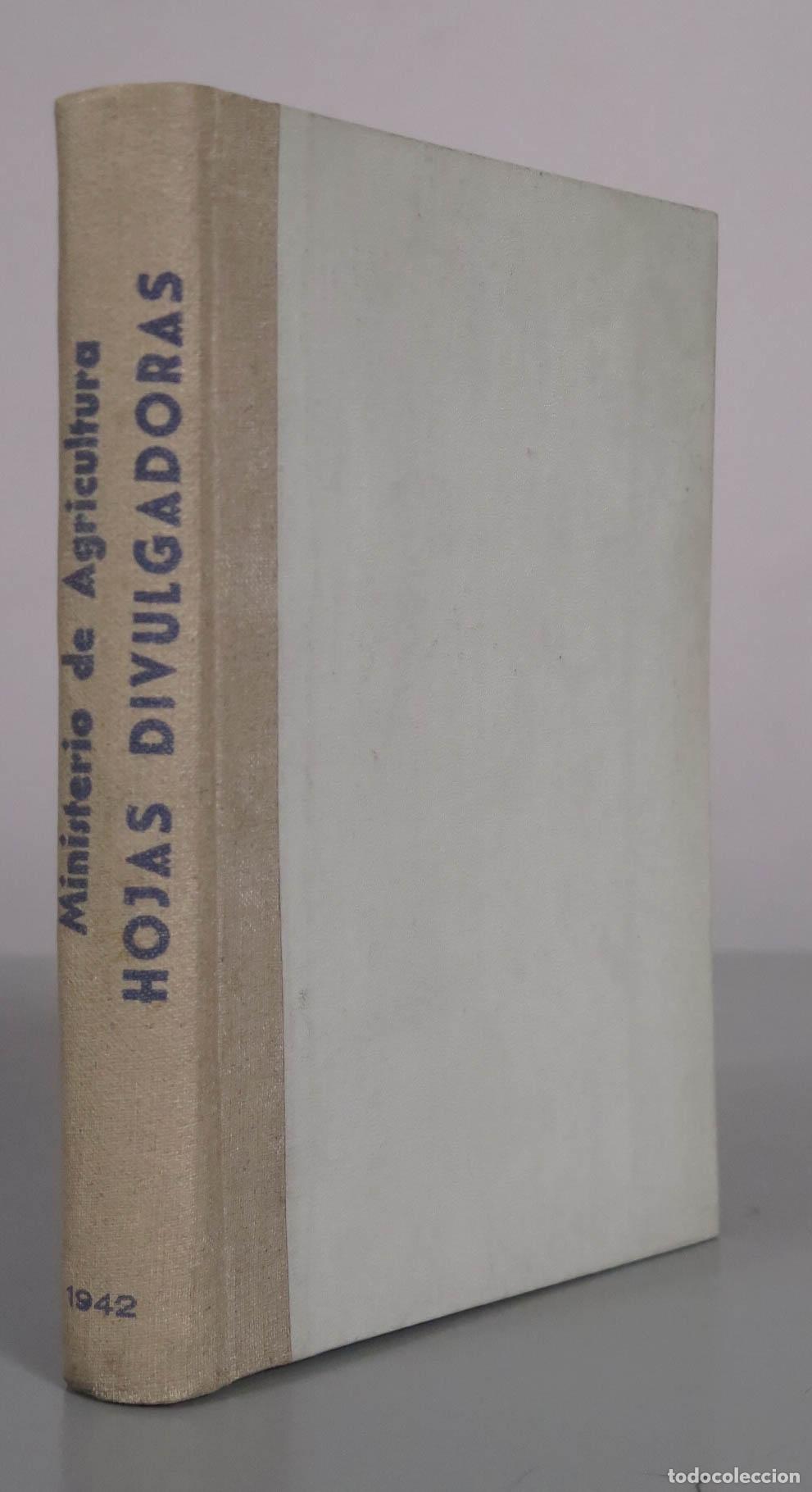 Libros de segunda mano: Hojas Divulgadoras - Ministerio de Agricultura. ENERO 1942 2 SERIE N 1 - OCTUBRE 1944 2 SERIE N 44