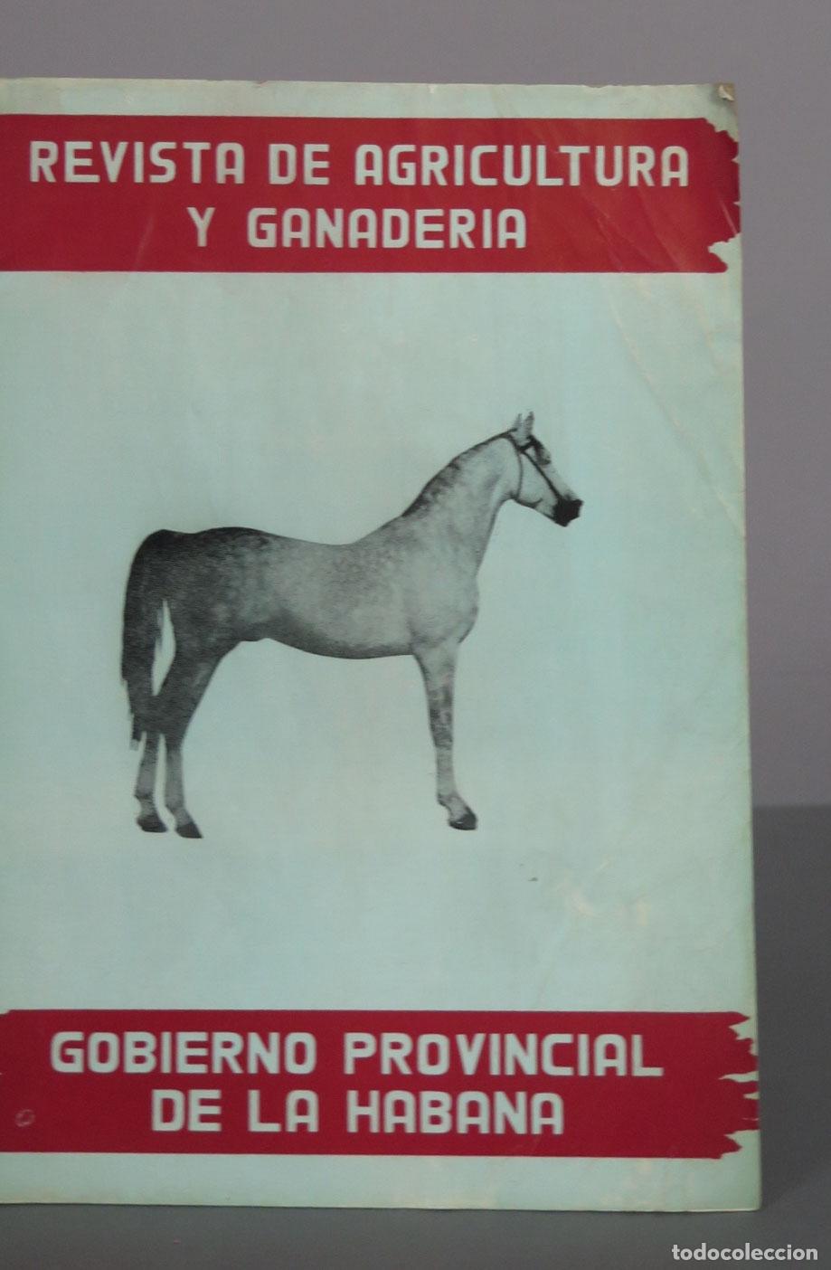 Libros de segunda mano: Revista de Agricultura y Ganader&iacute;a - Gobierno Provincial de La Habana
