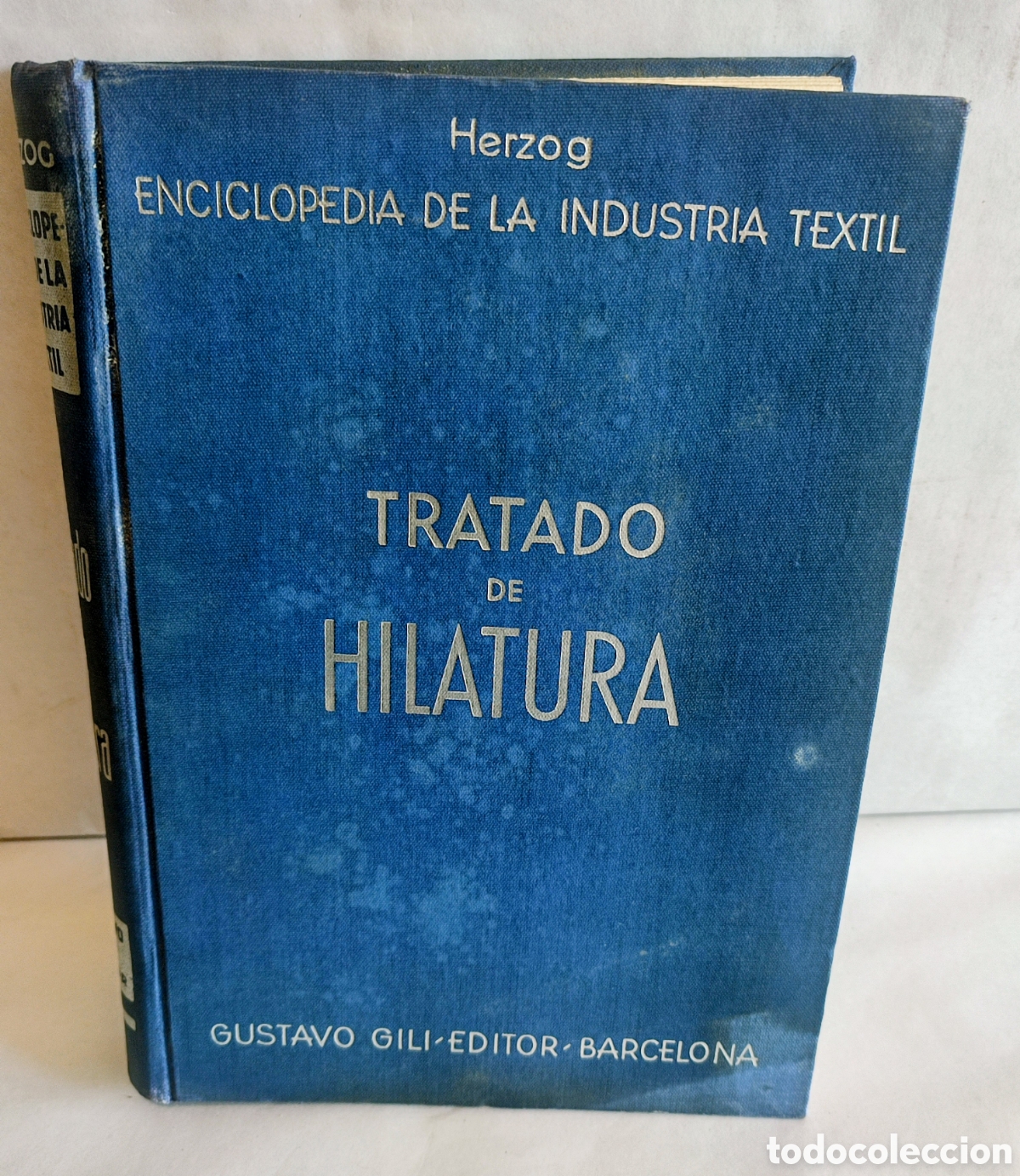 Libros de segunda mano de ciencias: TRATADO DE HILATURA A,LU DE ICKE - Foto 1