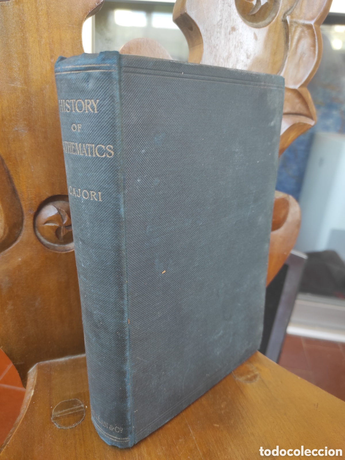 Libros de segunda mano de Ciencias: A History of Mathematics. Florian Cajori. Macmillan & Co. 1895