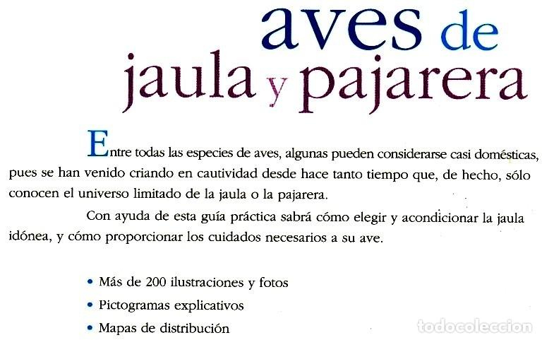 Libros de segunda mano: �M3136 - AVES DE JAULA Y PAJARERA. - Foto 9