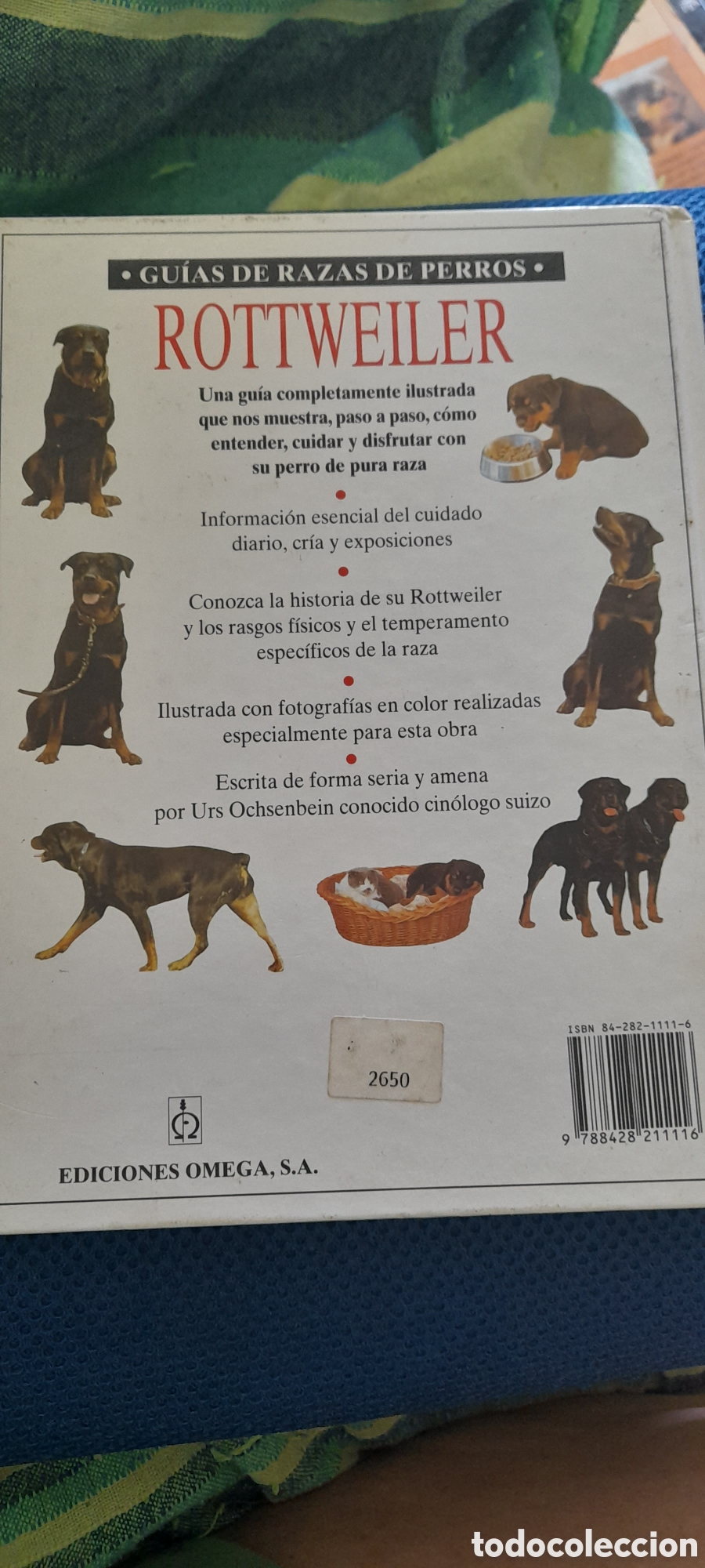 Libros de segunda mano: Rottweiler. Gu&iacute;as de razas de perros - Foto 2