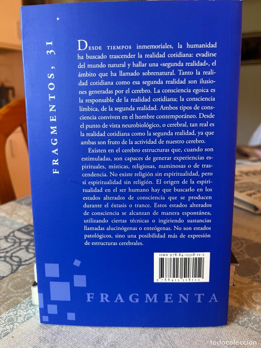Libros de segunda mano: Rubia, Francisco J.- El cerebro espiritual - Foto 2