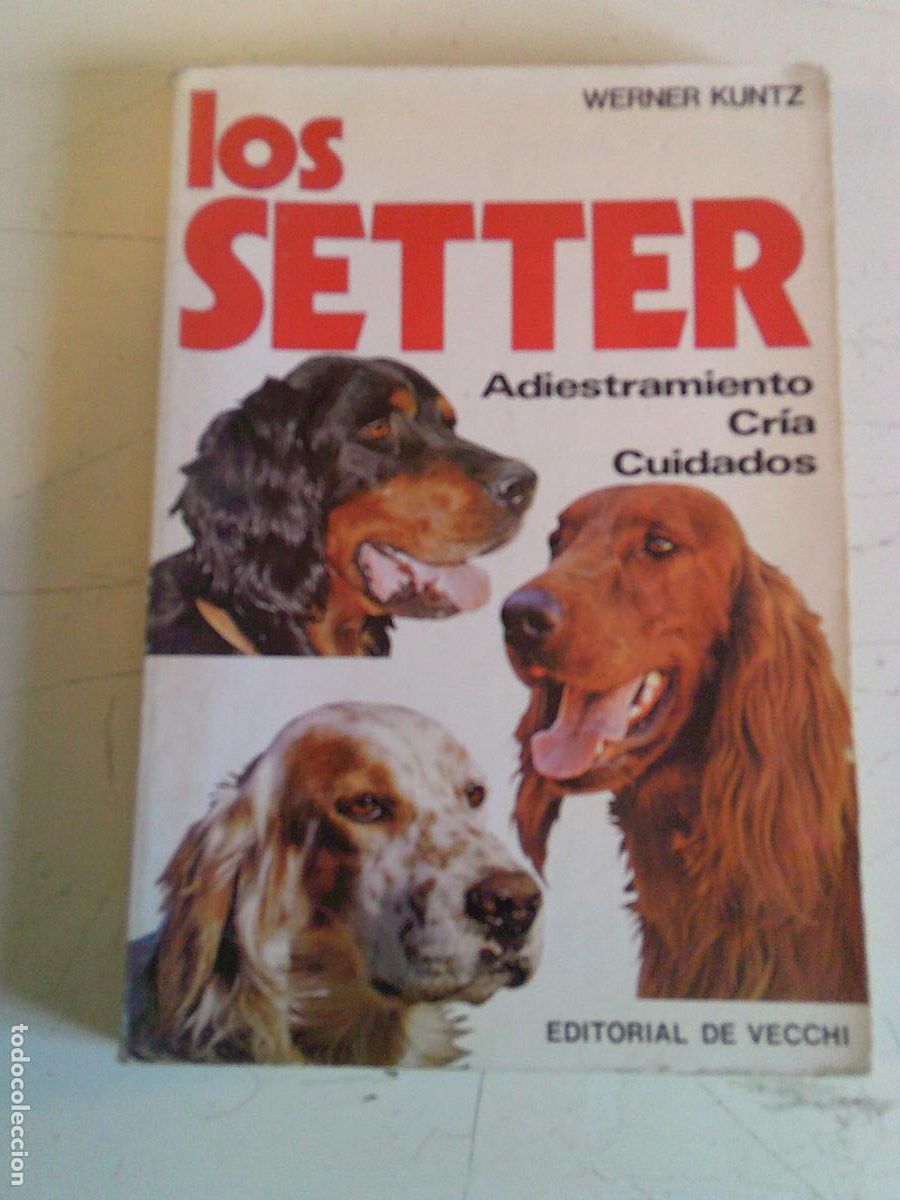 Libros de segunda mano: Los Setter Adiestramiento, cria y cuidados - Foto 1