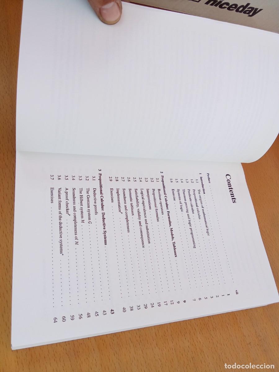 Libros de segunda mano de ciencias: MATHEMATICAL LOGIC FOR COMPUTER SCIENCE/MORDECHAI BEN-ARI/INGLES: L&oacute;gica matem&aacute;tica para inform&aacute;tica - Foto 12