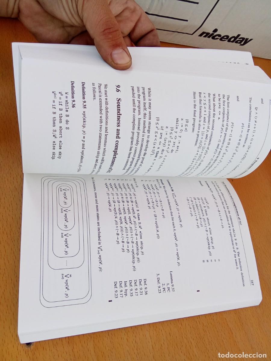 Libros de segunda mano de ciencias: MATHEMATICAL LOGIC FOR COMPUTER SCIENCE/MORDECHAI BEN-ARI/INGLES: L&oacute;gica matem&aacute;tica para inform&aacute;tica - Foto 17