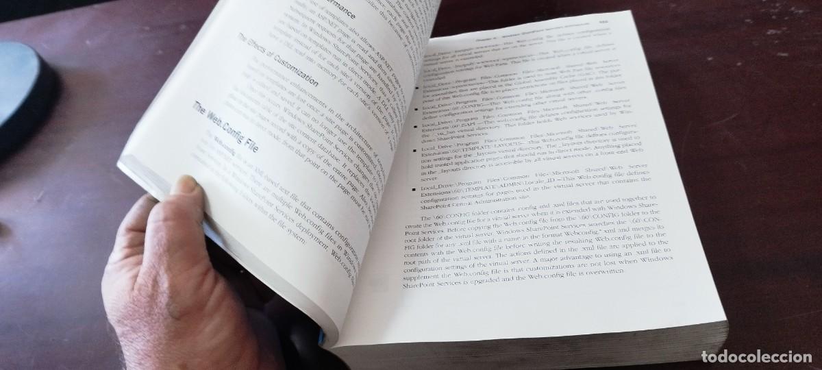 Libros de segunda mano de ciencias: MICROSOFT SHAREPOINT PRODUCTS TECHNOLOGIES RESOURCE KIT/EN INGLES KARA35 - Foto 22