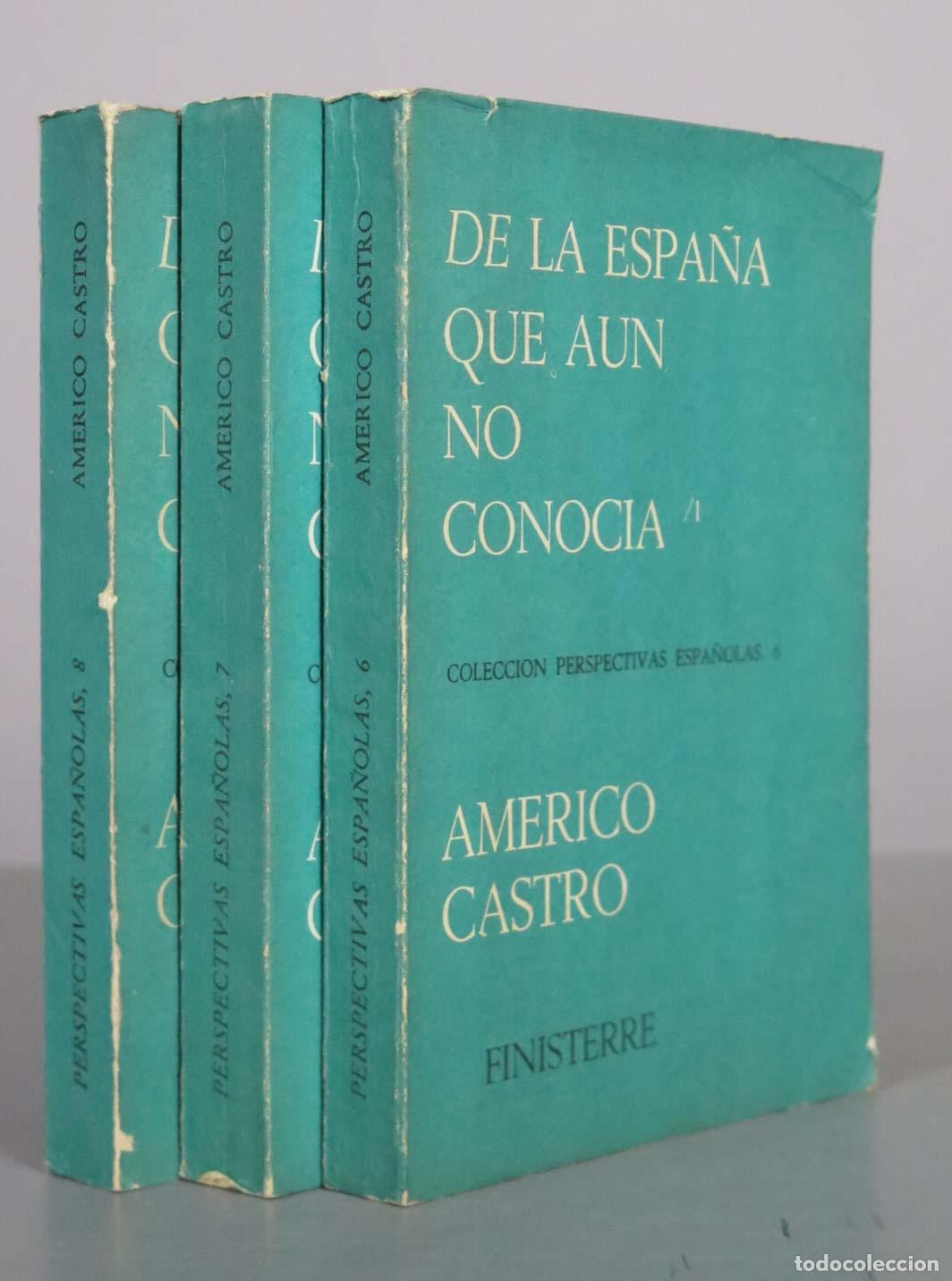 Libros de segunda mano: De la Espa&ntilde;a que a&uacute;n no conoc&iacute;a / 2 - Am&eacute;rico Castro - Editorial Finisterre