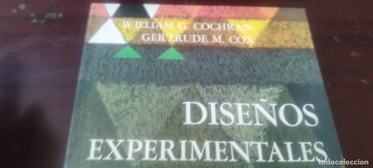 Libros de segunda mano de ciencias: DISE&Ntilde;OS EXPERIMENTALES / COCHRAN-COX / KARA38 - Foto 3