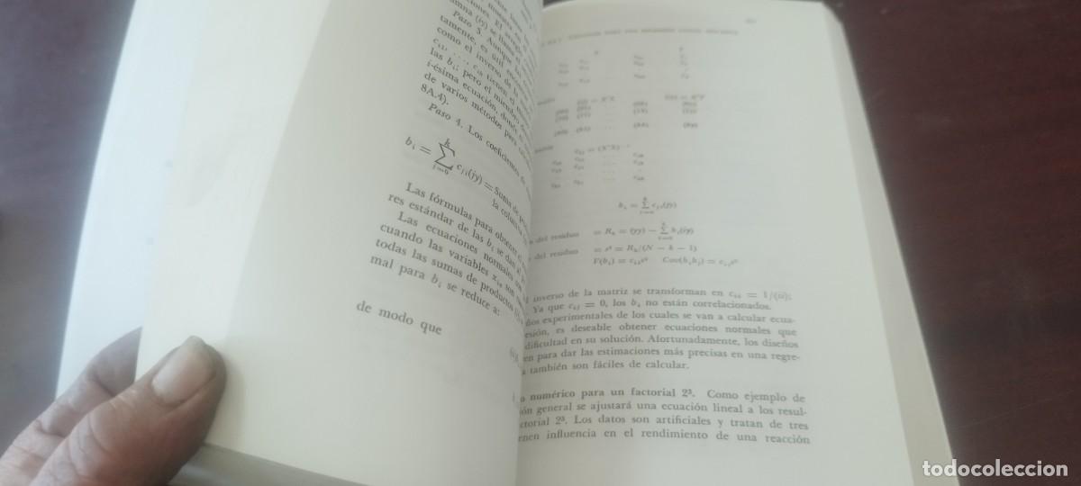 Libros de segunda mano de ciencias: DISE&Ntilde;OS EXPERIMENTALES / COCHRAN-COX / KARA38 - Foto 16