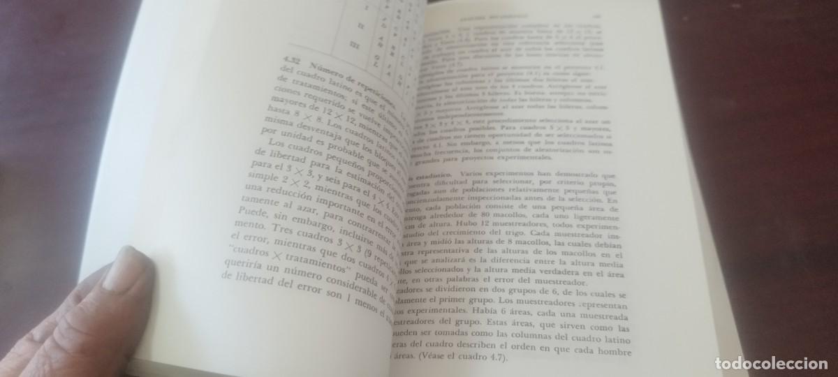 Libros de segunda mano de ciencias: DISE&Ntilde;OS EXPERIMENTALES / COCHRAN-COX / KARA38 - Foto 19
