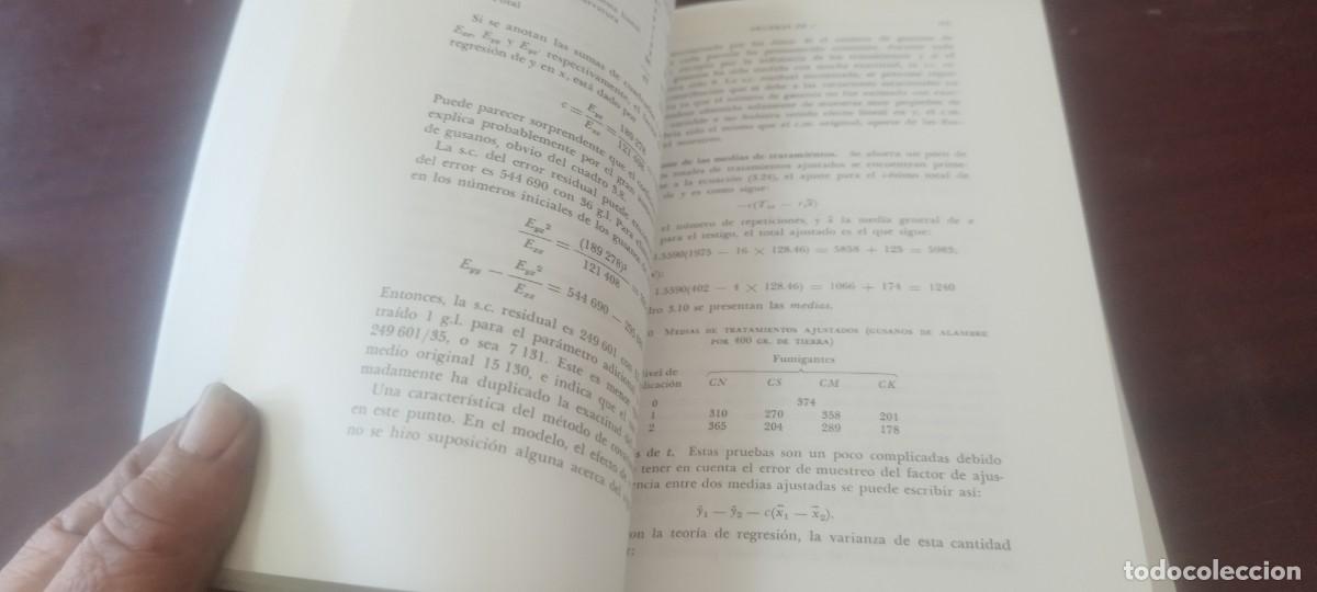 Libros de segunda mano de ciencias: DISE&Ntilde;OS EXPERIMENTALES / COCHRAN-COX / KARA38 - Foto 20