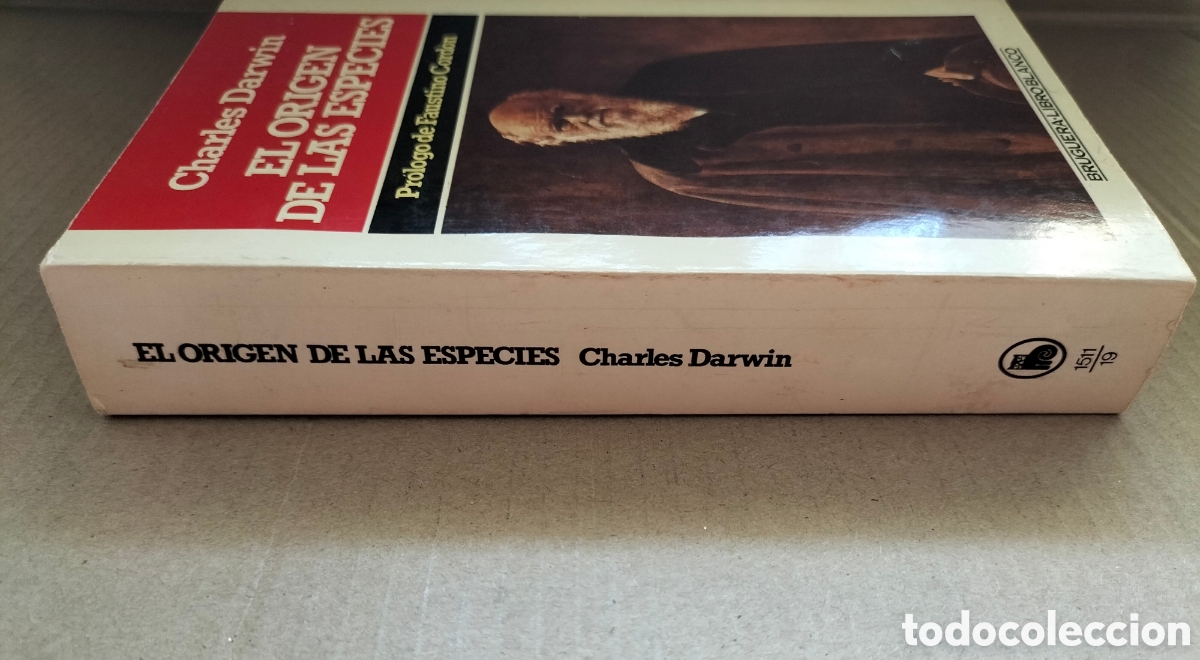 Libros de segunda mano: El origen de las especies. Charles Darwin. Libro blanco. Editorial bruguera, 1983. Libro - Foto 8