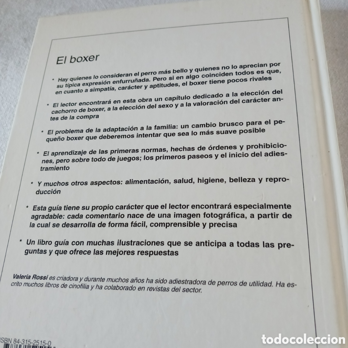 Libros de segunda mano: El B&oacute;xer de V.Rossi (la raza) - Foto 3