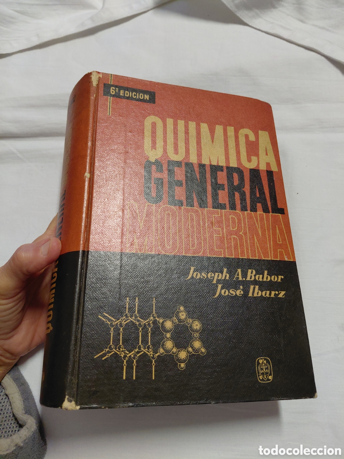 Libros de segunda mano de Ciencias: QUIMICA GENERAL MODERNA.JOSEPH A BABOR Y JOSE IBARZ.EDICIONES MARIN 1959 REIMPRESION