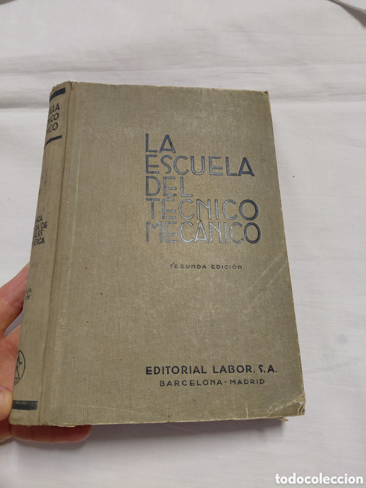 Libros de segunda mano de Ciencias: LA ESCUELA DEL TECNICO MECANICO III.MECANICA RESISTENCIA DE MATERIALES GRAFOSTATICA.KARL KNEIP.1943