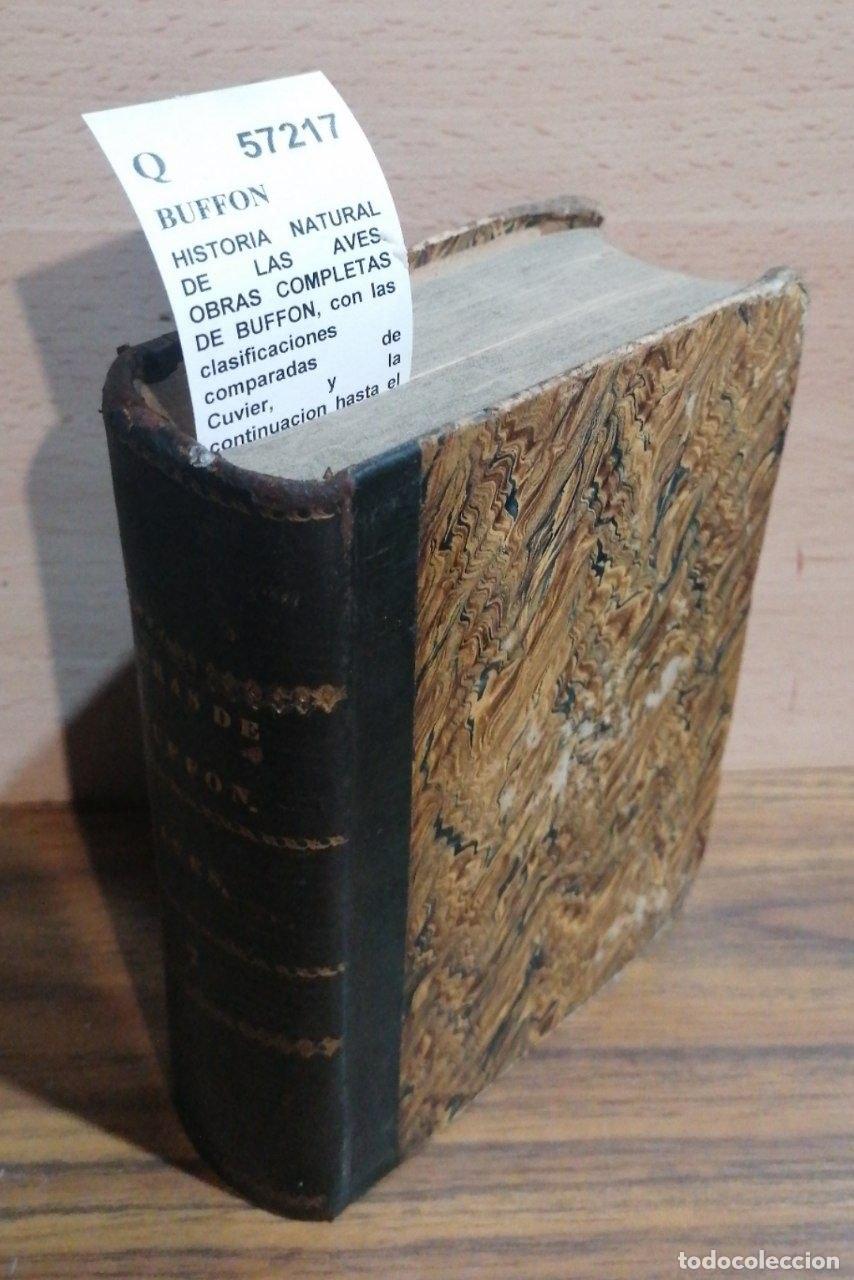 Libros de segunda mano: BUFFON - HISTORIA NATURAL DE LAS AVES. OBRAS COMPLETAS DE BUFFON, con las clasificaciones comparadas