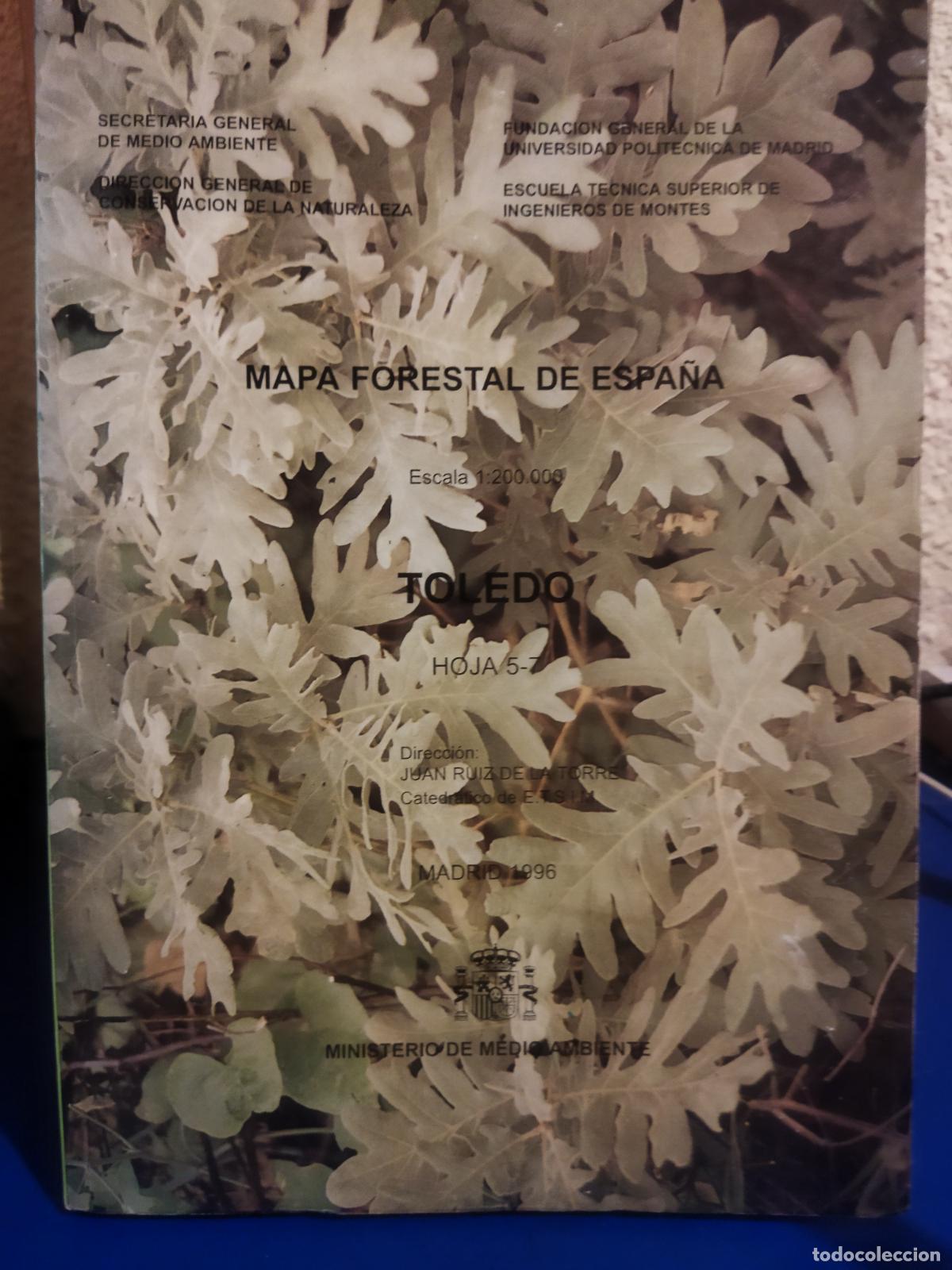 Libros de segunda mano: Mapa forestal de Espa&ntilde;a Toledo
