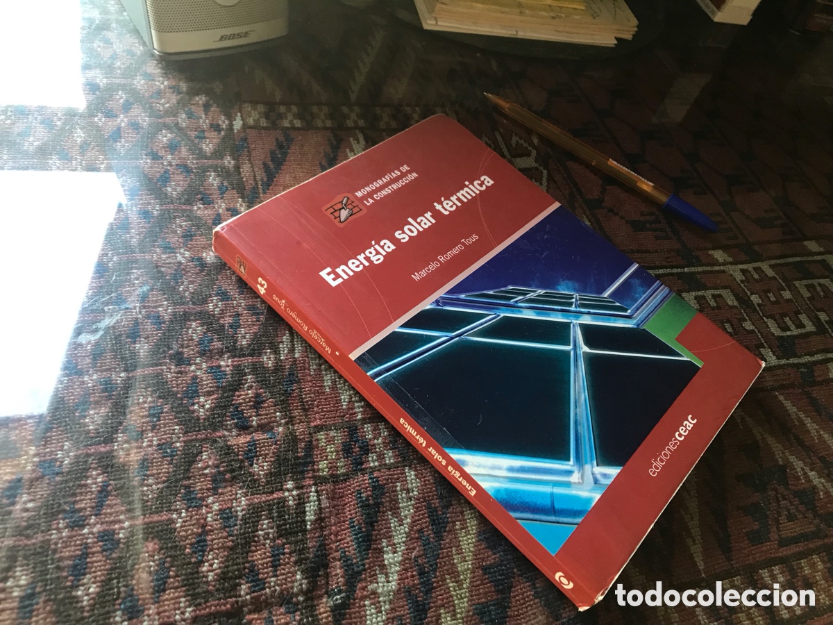 Libros de segunda mano de Ciencias: Energ&iacute;a solar t&eacute;rmica. Marcelo Romero Tous. Ediciones Ceac